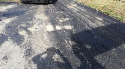 Pulizia e bitumazione strade