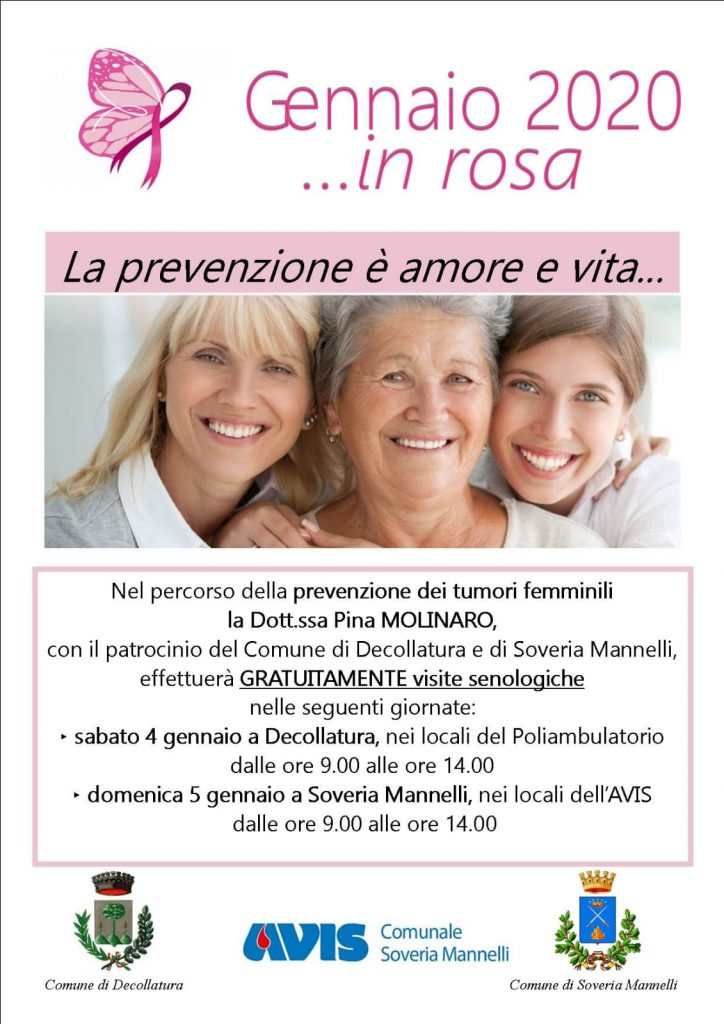 Gennaio 2020… in rosa