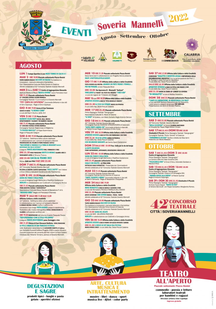 Manifestazioni estive 2022