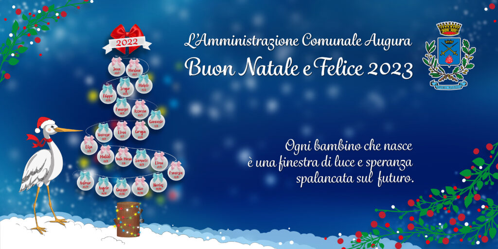 Buon Natale e felice 2023